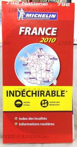 Carte routière michelin - carte,