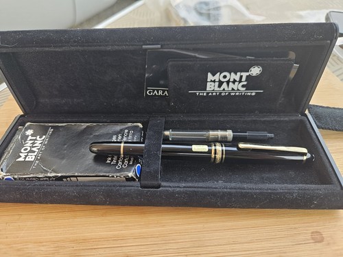 Montblanc stylo plume - montblanc, or