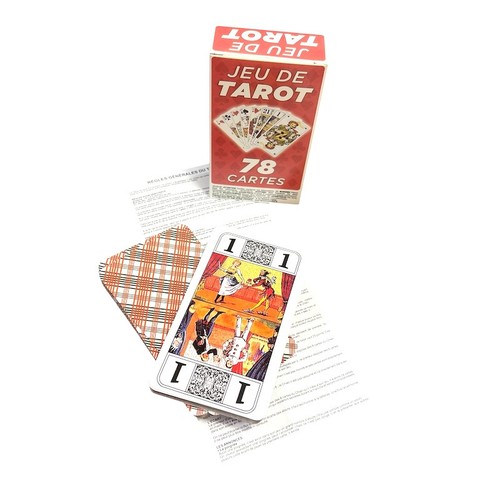 Jeu carte tarot - jeu,