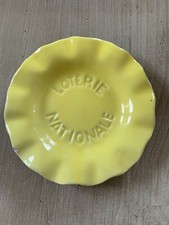 Ancien Cendrier Collection Loterie Nationale St Clément Vintage 