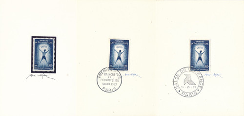 France 1959 1224 vaccin - france, n°