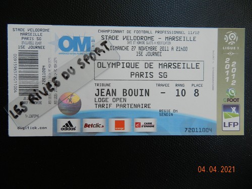 Ticket billet football - ticket,