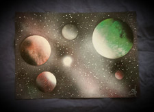 Spray Art - A4 Papier photo : System Gamma