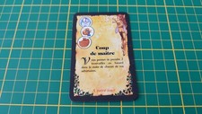Carte sortilège Coup de maître niveau 3 jeu société Elixir éditions Asmodée #B76