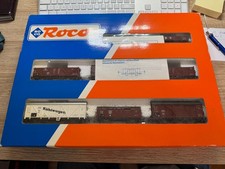 Roco H0 44003 Ensemble De Wagons De Fret De La DB En État Neuf Dans L'OVP
