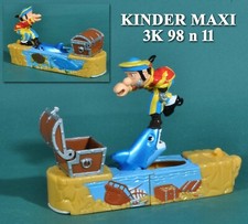 Kinder Maxi 1998, Italie, 3K98 n11 tirelire requin-pirate, sans BPZ