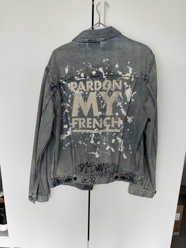 Veste jean levi pardon - x,