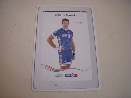 Cyclisme carte postale - carte, fdj