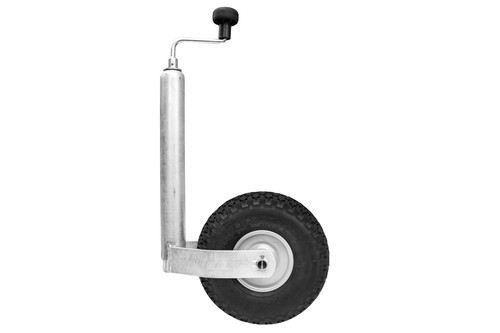 Roue jockey gonflable - , remorque