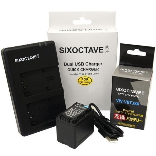 Batterie panasonic vbt380 k - batterie,
