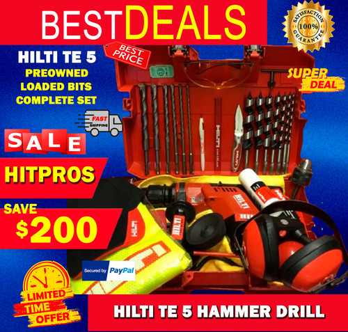 Hilti hammer drill - te, 5