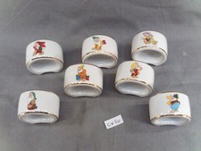 7 ronds porte serviette en