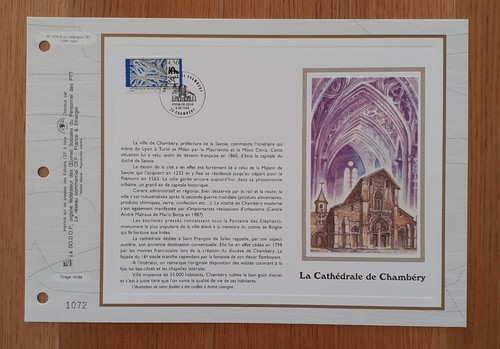Feuillet cef 1er jour sur - jour,
