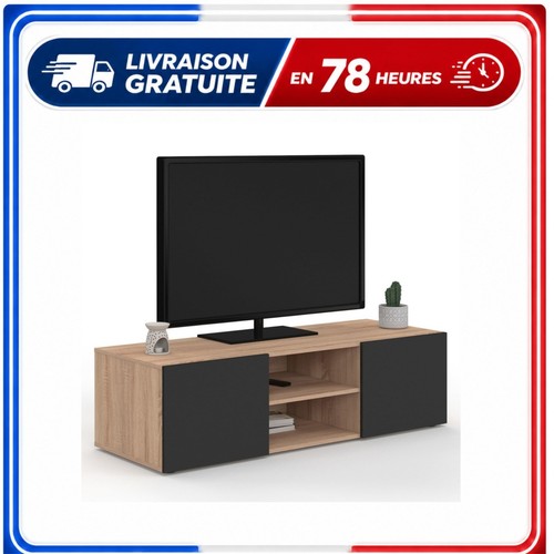 Meuble eli 113 bois - tv,