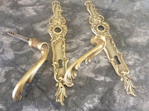 Poignées porte ancienne - porte,