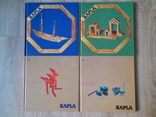 lot livre kapla bois jeu de construction  numéro 2,3,21,22 