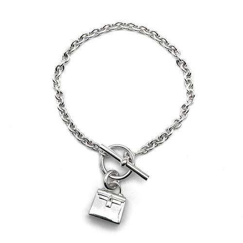 Hermes kelly amulet silver - hermes,