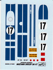 DECAL 1/43 - MUSTANG SHELBY