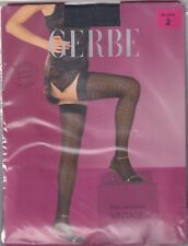 Bas jarretière GERBE VINTAGE Bruyère. Taille 2 - 9. Limited Edition stay-ups.
