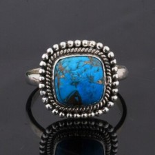 925 Bague en Argent Naturel