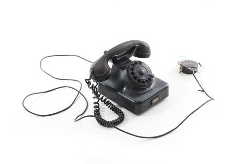 Ancien téléphone bakélite - ancien,