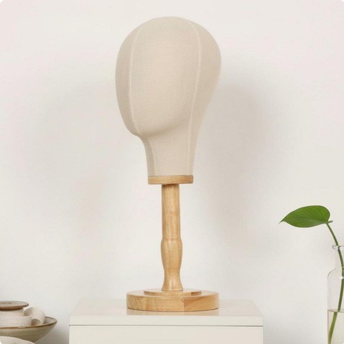 Tête mannequin textile - tête, en