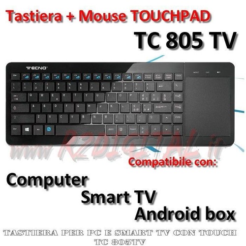 Tastiera wifi tecno - tecno, tc805tv