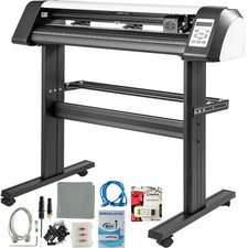 VEVOR Plotter de Découpe Vinyle Traceur Coupeur Alimentation Papier Max. 720 mm