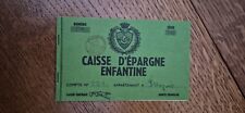 Livret Caisse d’Épargne enfantine du Jeu de la Poste Enfantine Jouets Transcar