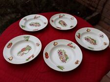 Lot 5 Assiettes Creuses Moulin
