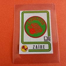 Panini Munchen 74. ZAIRE  #172, Badge écusson. Récup. Très bon état