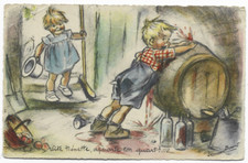 CPA " GERMAINE BOURET - Vite