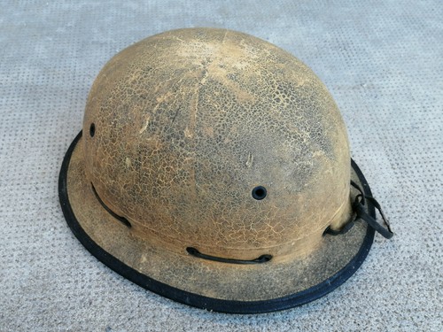 Casque mineur colonial pith - ?,