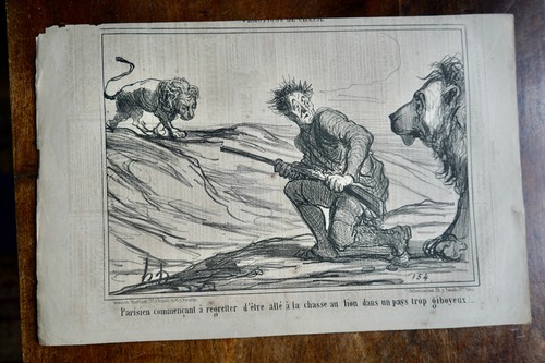 Daumier lithographie - daumier,,