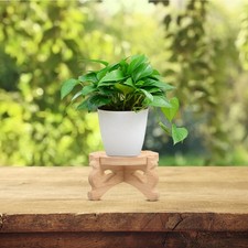  Potence Pour De Fleur Supports Pots Fleurs Détenteurs À Présentoir Bois