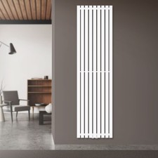 Radiateur plat vertical design Stella salle de bain monocouche 480x1800 mm blanc