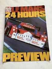 AUTO EXPRESS MAGAZINE LE MANS