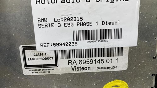Autoradio origine bmw serie - bmw,