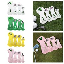 Lot de 4 couvre-têtes de golf