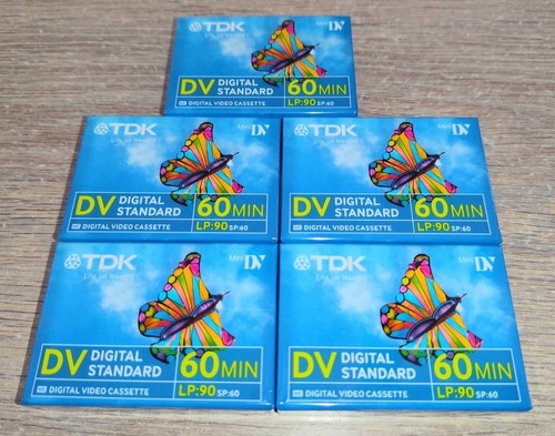 Lot mini dv tdk 60 - *, min