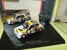 RENAULT 5 TURBO RALLYE TOUR DE FRANCE AUTO 1982 ROUBY UNIVERSAL HOBBIES 1:43 6èm