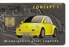 RARE / CARTE TELEPHONIQUE - COX VW COCCINELLE NEW BEETLE VOLKSWAGEN / PHONECARD