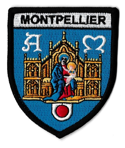 Patche montpellier écusson - patche,