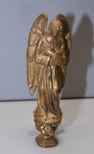 -ANCIEN SUJET STATUETTE SCEAU BRONZE MICHEL ANGE TERRASSANT LE DRAGON  D