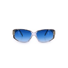 Lunettes de soleil vintage bleu femme Givenchy Paris G 018 58/15 028
