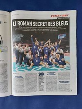 JEUX OLYMPIQUES 1ERE MEDAILLE D'OR DU VOLLEY / Journal L'Equipe 11 AOUT 2021