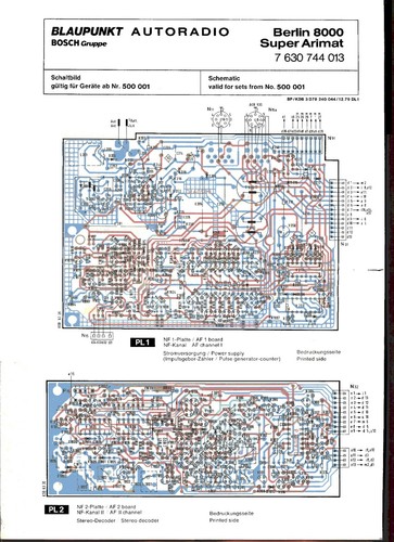 Service schematic for
