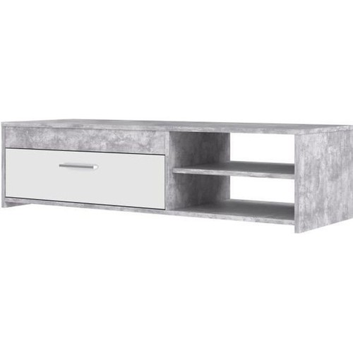 Meuble pilvi blanc et - tv,