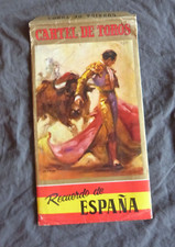 Affiche de Corrida facsimilée : "Cartel de Toros - Recuerdo de Espana" N° 126