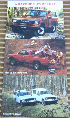 1988 nissan 4x4 patrol - 4x4,
